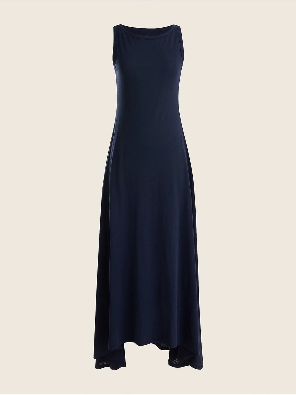 J. Crew Black Sleeveless Maxi Dress